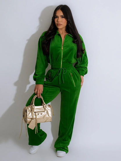 Soft Women's 2-Piece Fleece Tracksuit