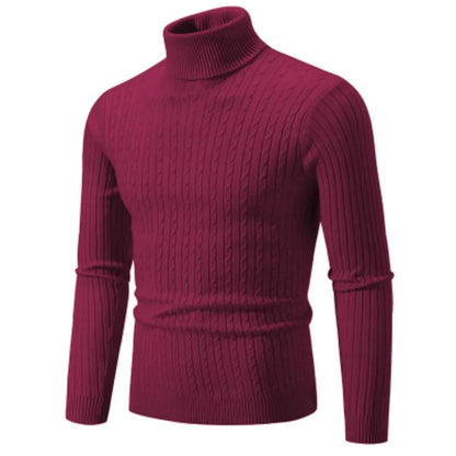 Men's Warm Crew Neck Knit Sweater