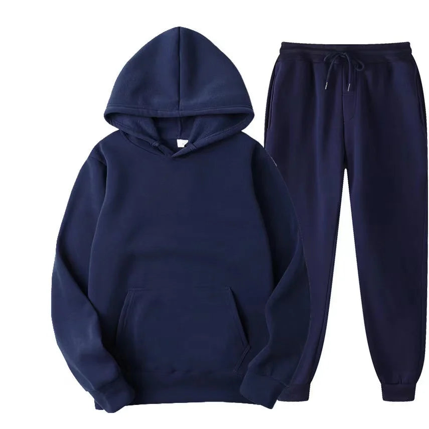 Comfy Women's Hooded Sweat Suit – Soft Jogger Outfit
