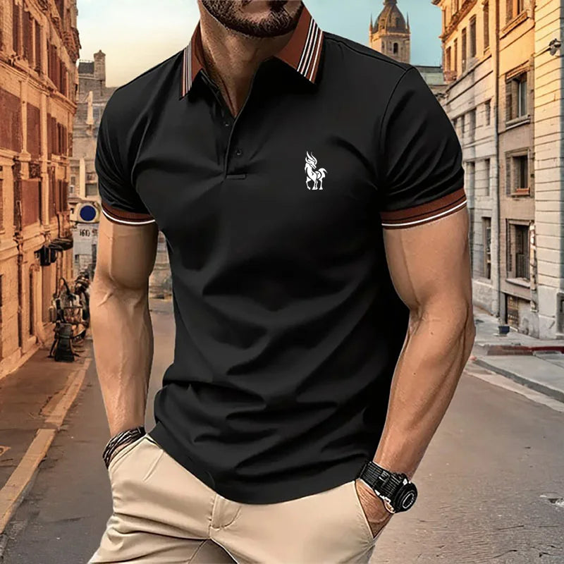 Cool Mens Short Sleeve Polo Shirt