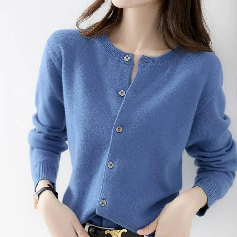 Luxurious Cashmere Open Front Cardigan for Women