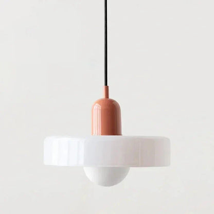 Elegant Glass Drop Pendant Light With LED