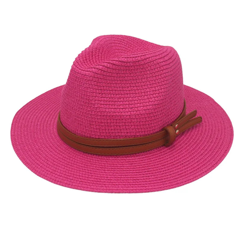 Lightweight Natural Fiber Summer Sun Hat