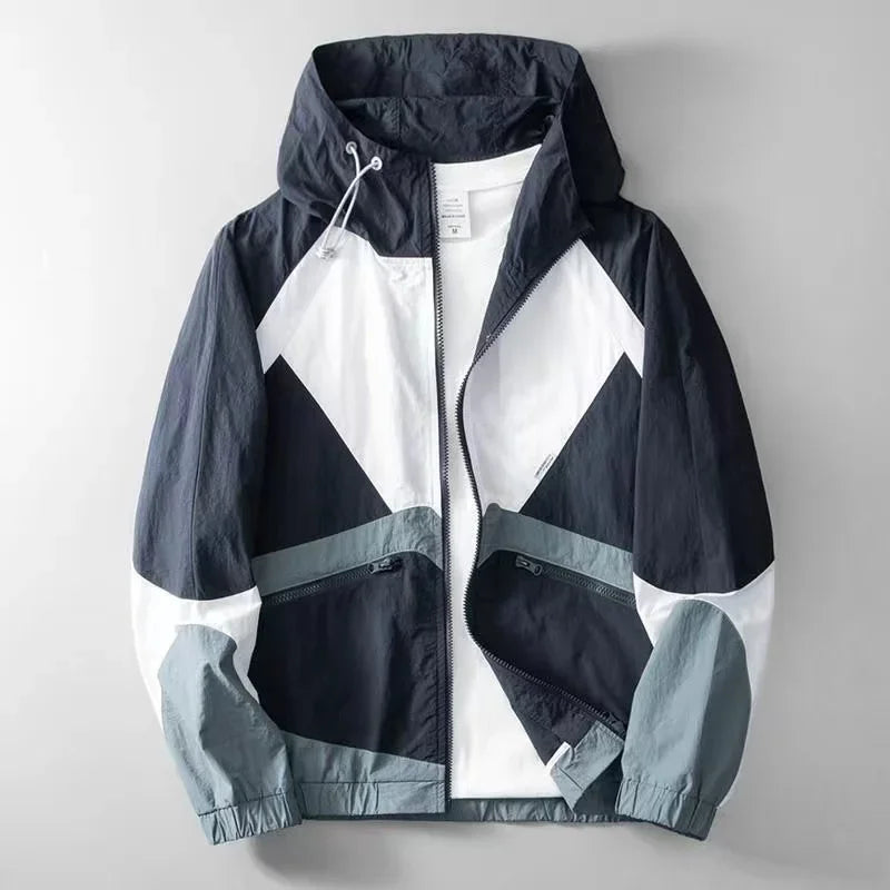 Men's Breathable Water Repellent Hoodie Jacket