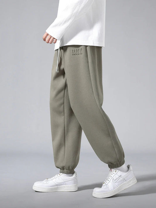 Comfortable Elastic Waist Jogger Pants - VogeLuxe