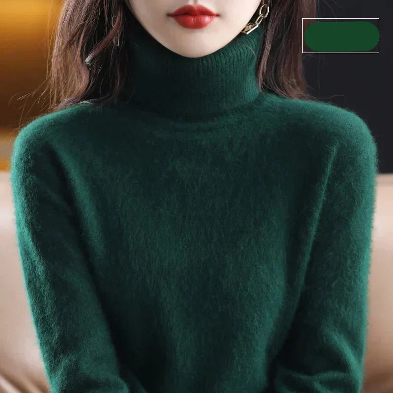 Luxurious Soft Cashmere Crew Neck Sweater
