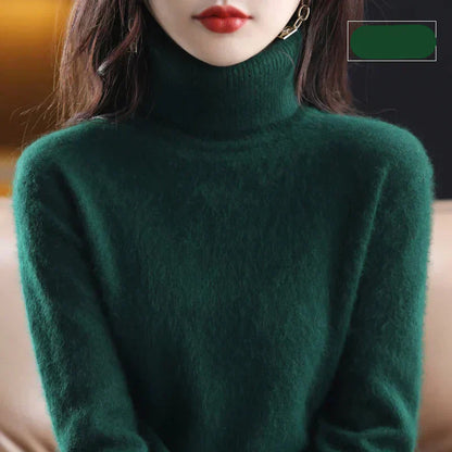 Luxurious Soft Cashmere Crew Neck Sweater
