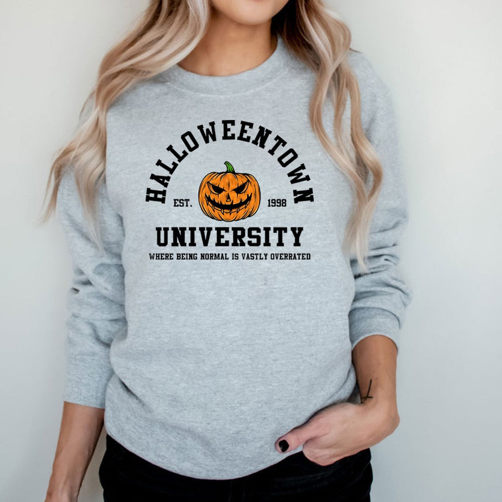 Scary Halloween Sweatshirt for Women