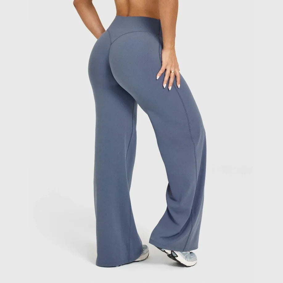 Ultra Soft Straight Leg Yoga Pants - BritishElegance