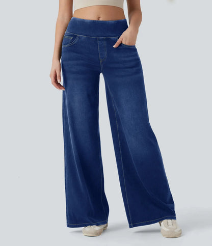 Comfortable High Waist Loose Fit Jeans