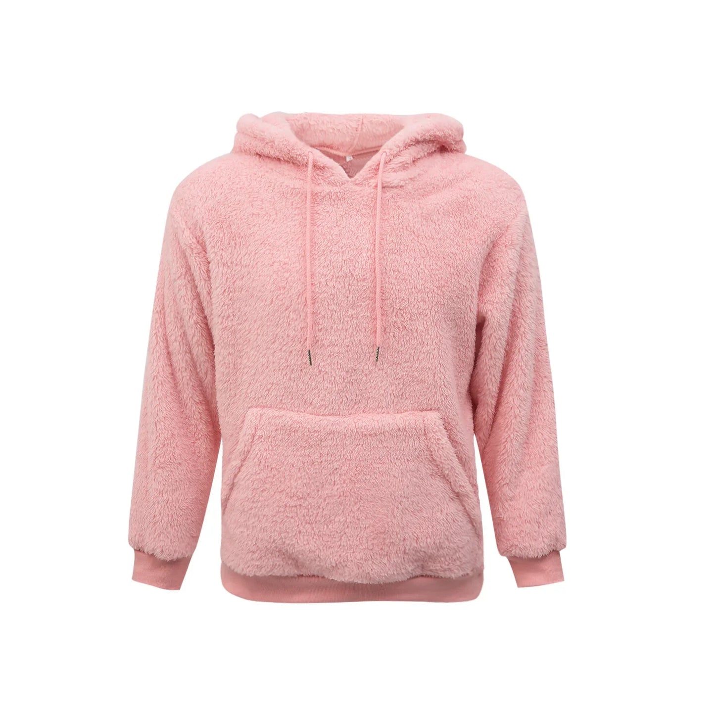 Soft Plush Men's Hooded Sweatshirt