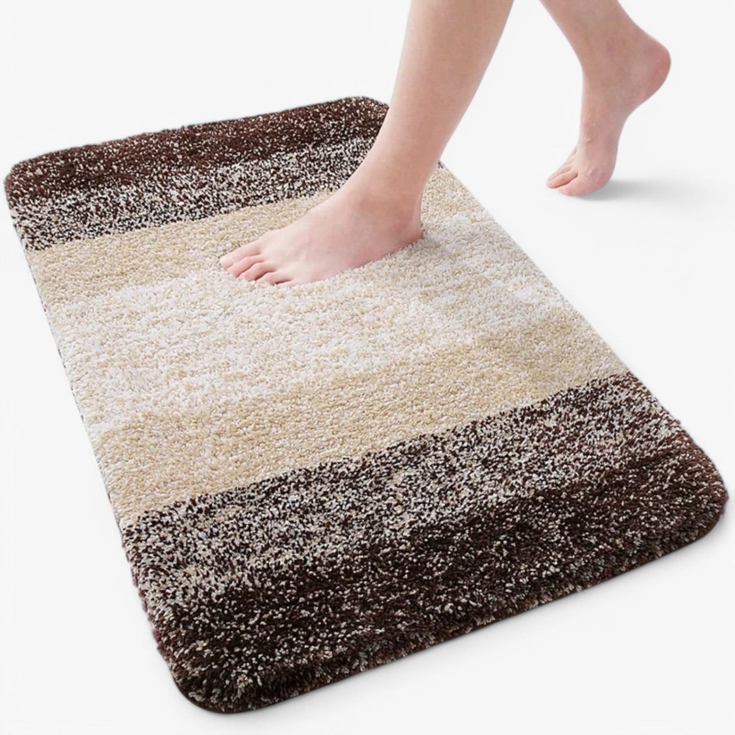 Non-Slip Bathroom Mat | Soft Absorbent Floor Mat
