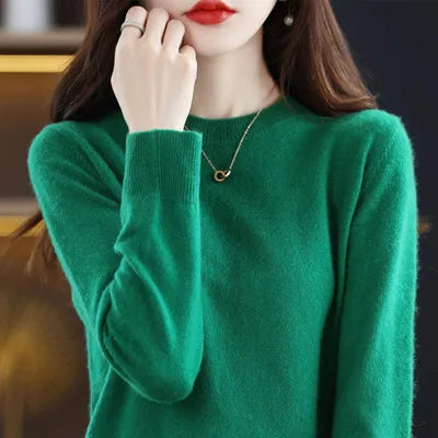 Pure Wool Women's Sweater for Cold Winter Days