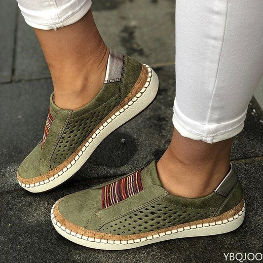 Comfortable Ballet Flat Women's Slip On Shoes - VogeLuxe
