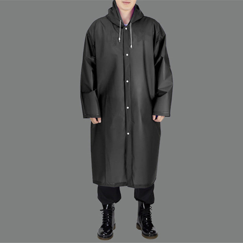 Waterproof Lightweight Unisex Rain Jacket For Outdoor Use