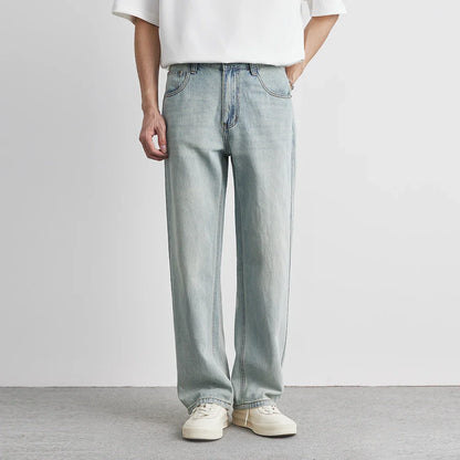 Relaxed Fit Vintage Straight Leg Jeans