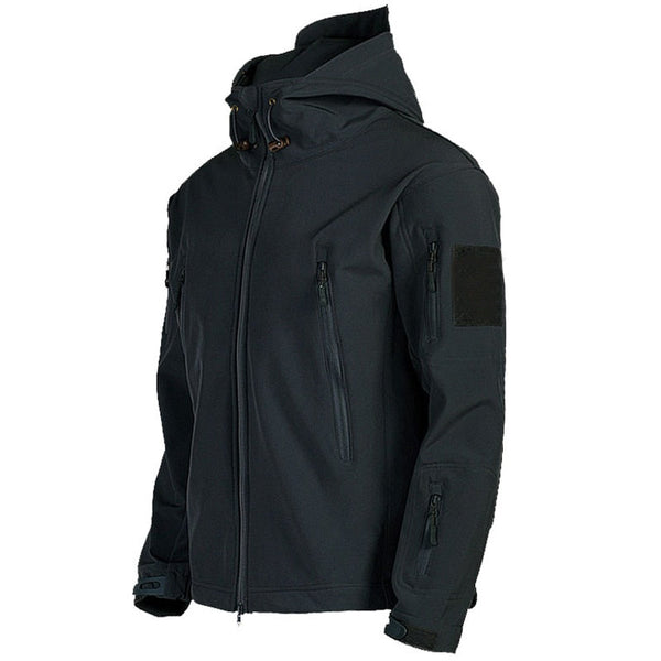 Warm Waterproof Mens Jacket With Fleece Lining - VogeLuxe