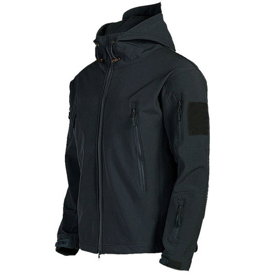 Warm Waterproof Mens Jacket With Fleece Lining - VogeLuxe