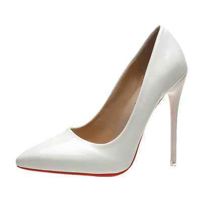 Ladies 5 Inch Glossy High Heel Shoes