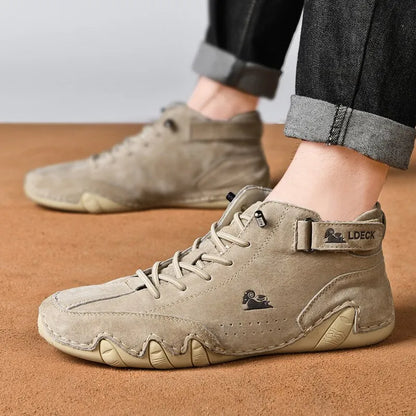 Waterproof Comfortable Mens Leather Boots