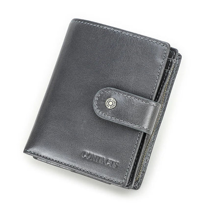 Real Leather Blocking Wallet