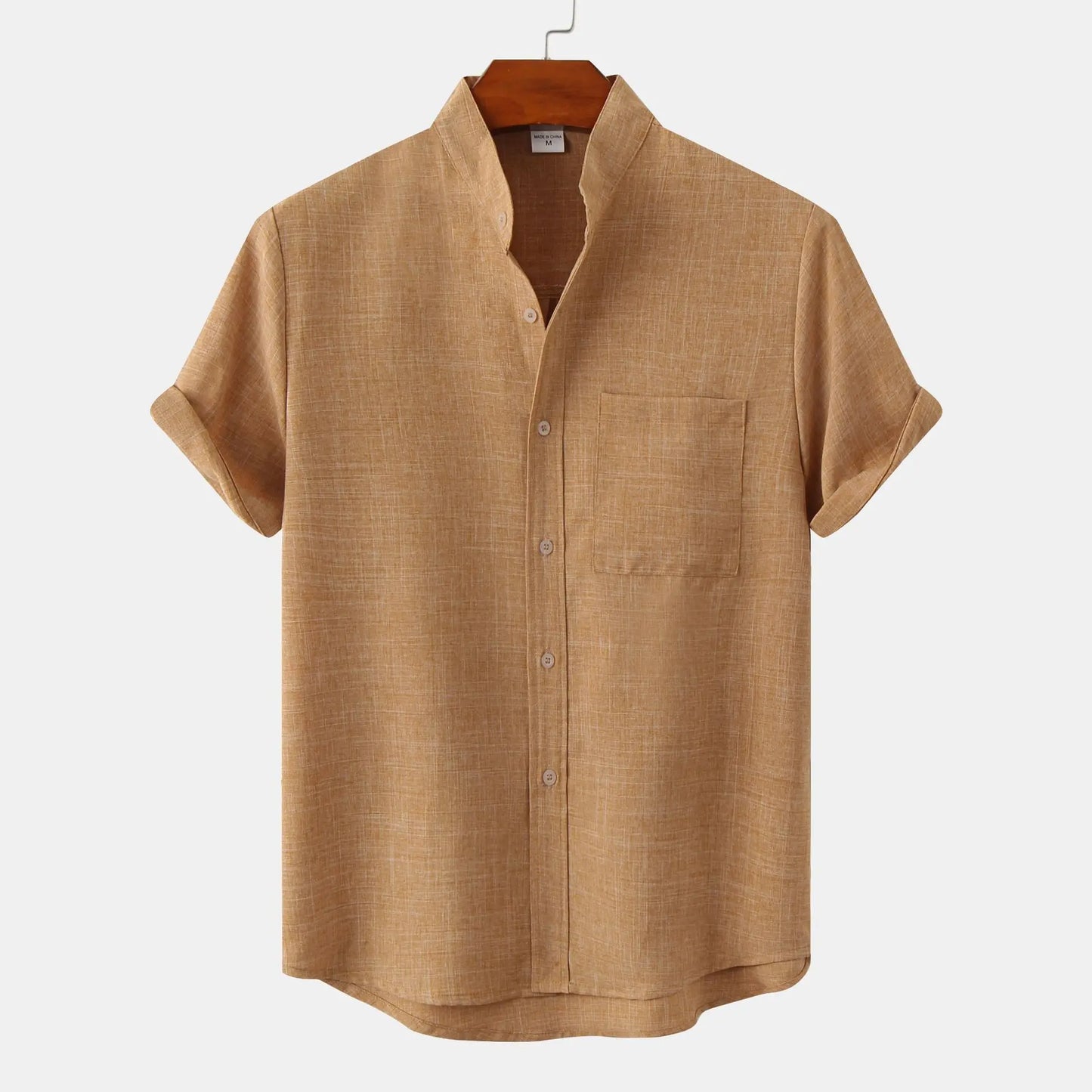 Daniele - Breathable Linen Shirt - VogeLuxe