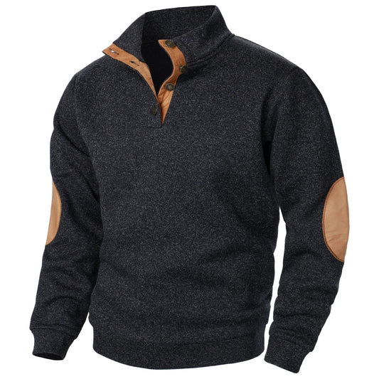 Classic Crew Neck Knit Sweater - VogeLuxe
