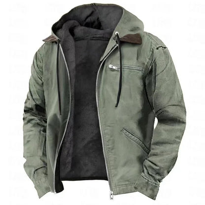 Cozy Men's Fleece Hooded Sweatshirt