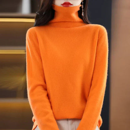 Soft Merino Wool Women's Pullover Sweater