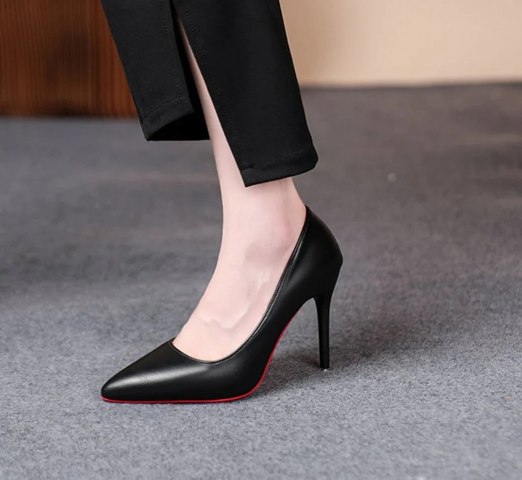 Luxury Red Stiletto Heels for Women