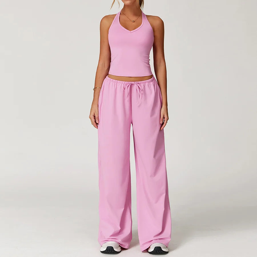 Ladies Bright Fitness Outfit