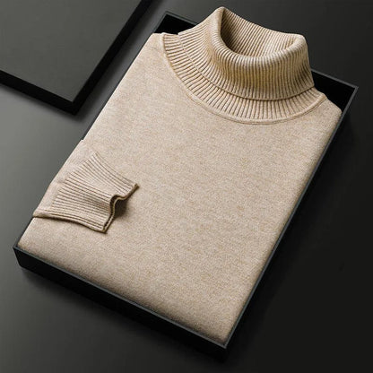 Classic Men's Turtleneck Sweater