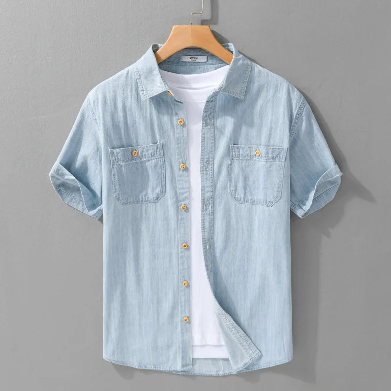 Men's Slim Fit Casual Summer Shirt