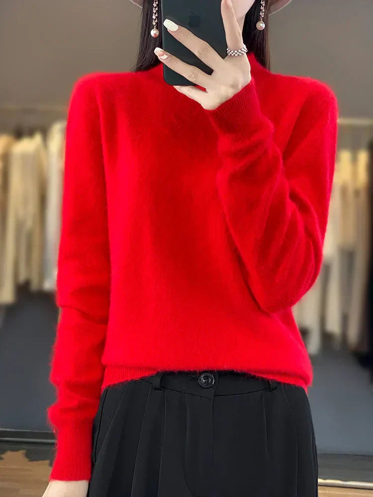 Luxurious Pure Cashmere Women's Sweater