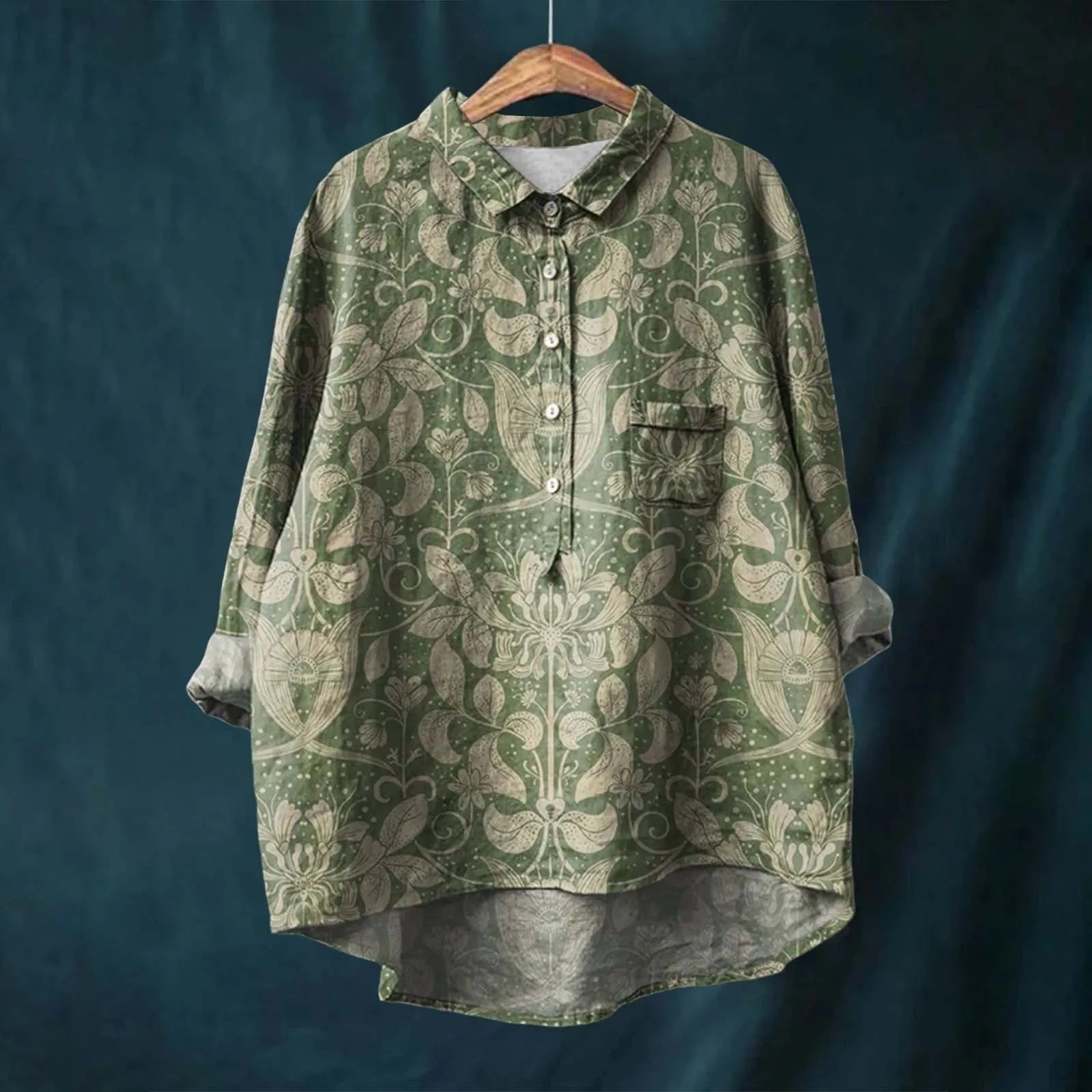Relaxed Fit Women's Casual Shirt - VogeLuxe