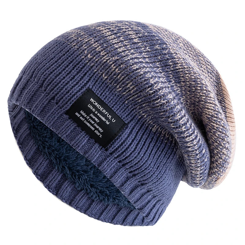 Soft Warm Fuzzy Winter Beanie for Women