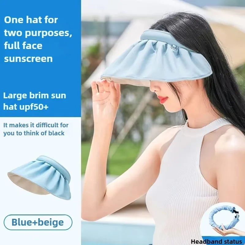 Packable Large Brim Sun Protection Hat