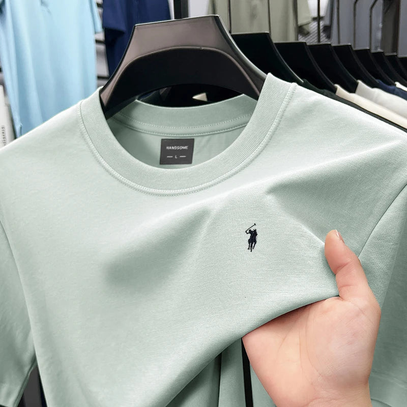 Quality Thread Cotton T-Shirt – Classic Summer Tee - BritishElegance