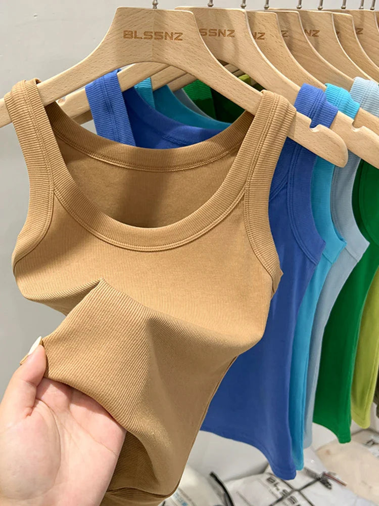 Comfortable Women's Summer Tank Top – Breathable Fit Cami