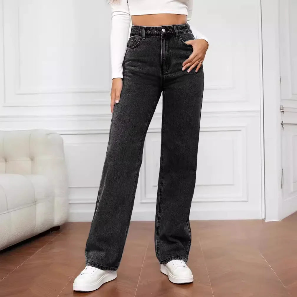 Classic Comfort Fit Straight Leg Women's Jeans