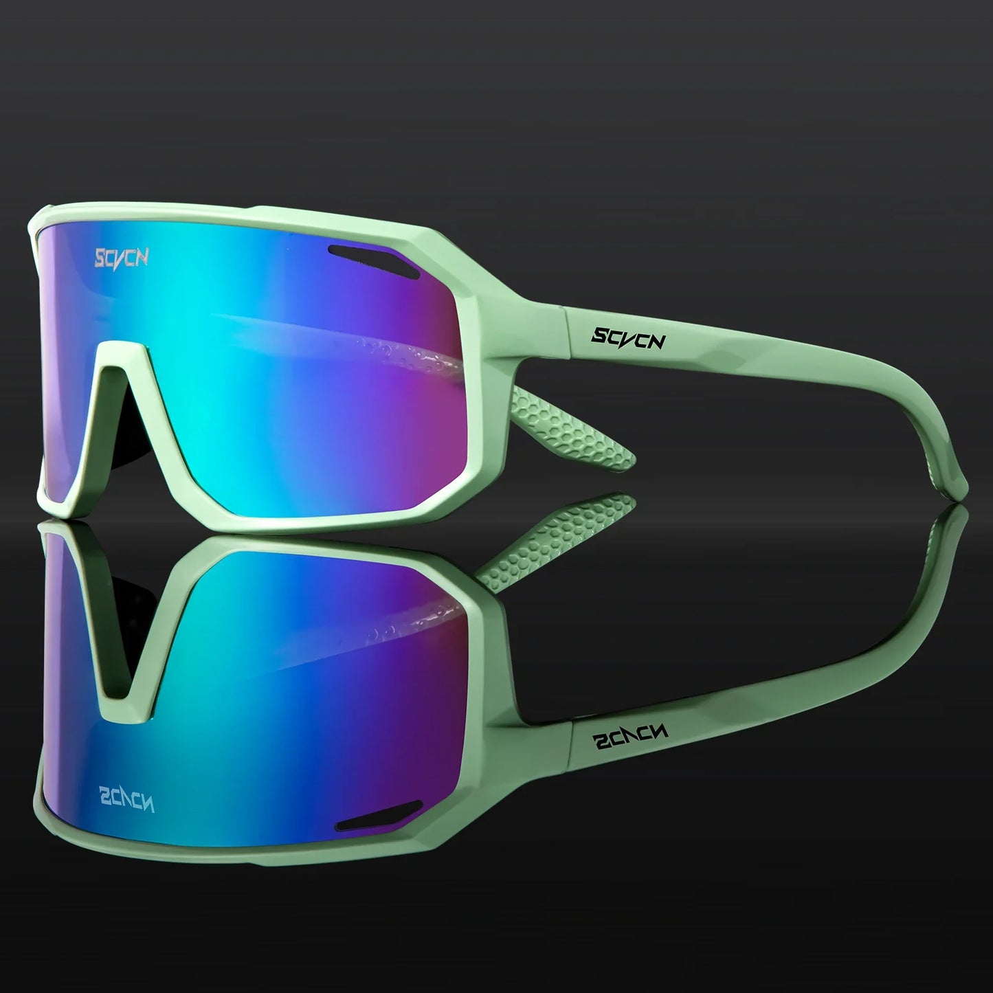 Men's Polarized Bike Sunglasses - Lightweight Athletic Shades