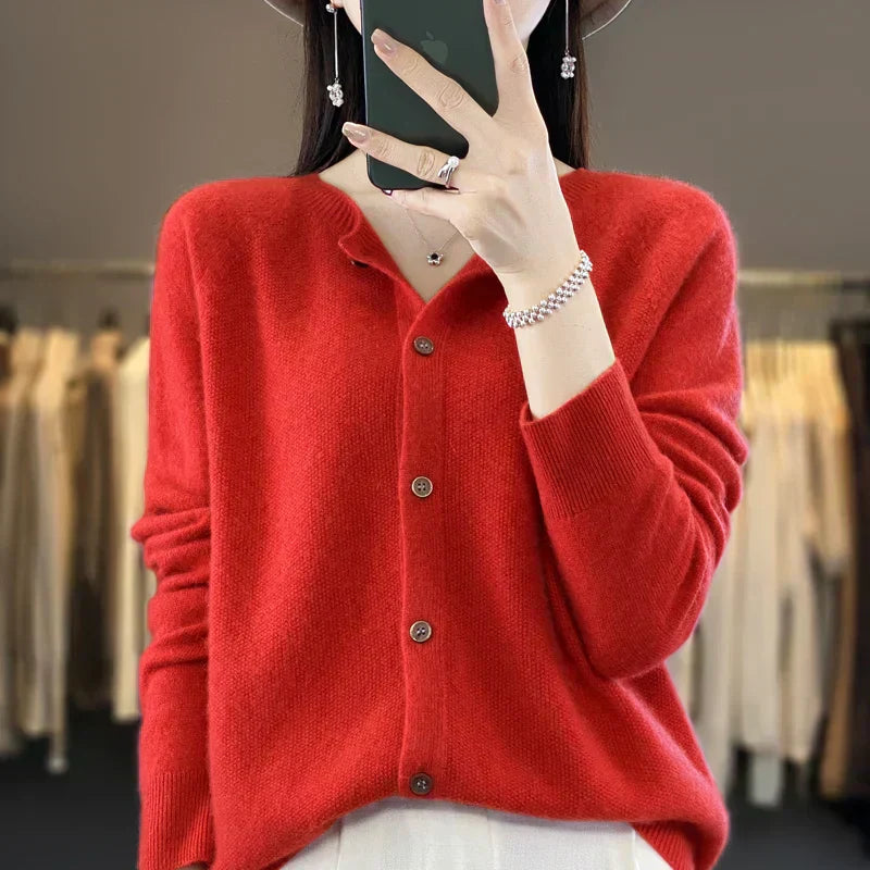 Soft Australian Merino Wool Women's Sweater