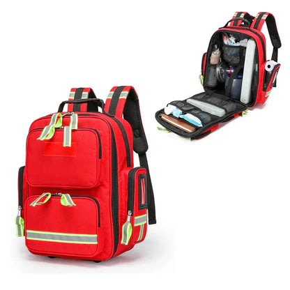 Heavy Duty Waterproof First Aid Kit Backpack - VogeLuxe
