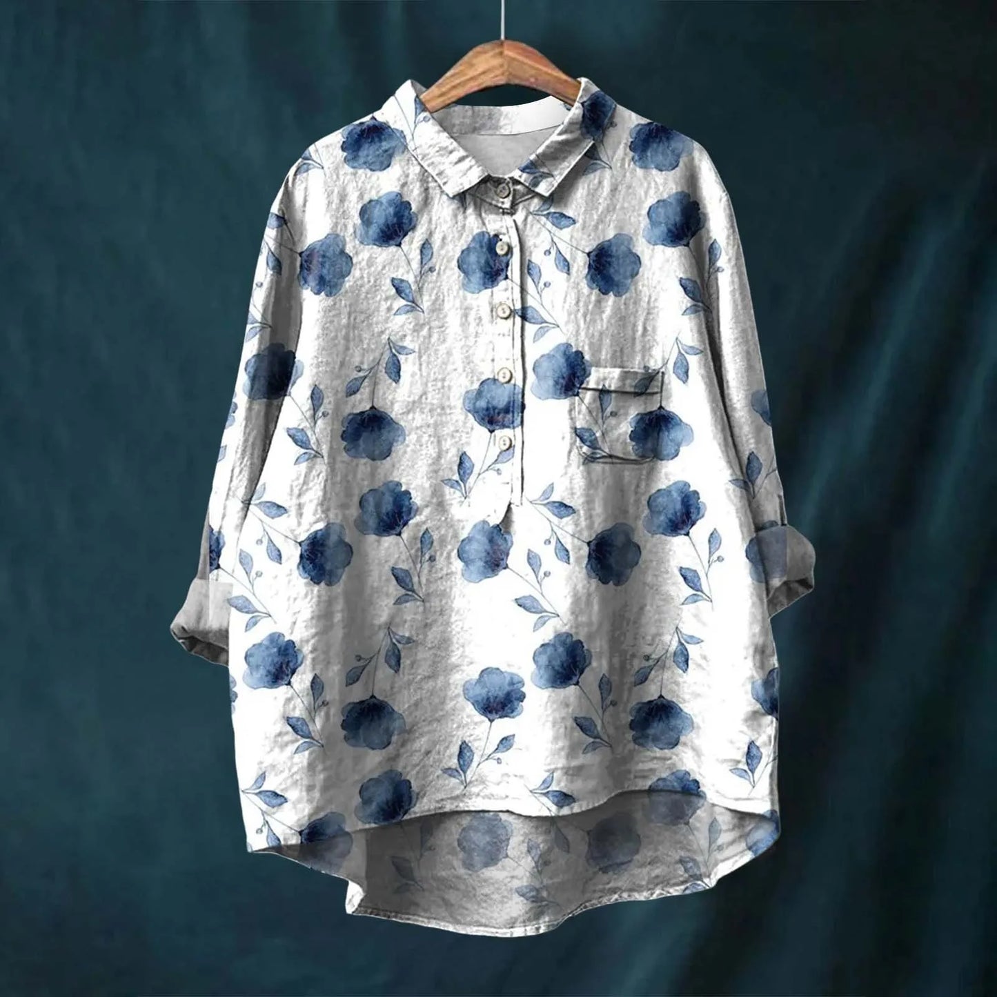 Relaxed Fit Women's Casual Shirt