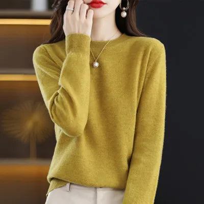 Pure Wool Women's Sweater for Cold Winter Days