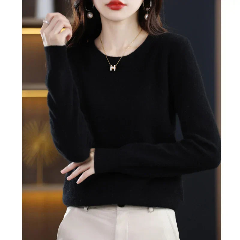 Soft Merino Wool Women's Warm Sweater