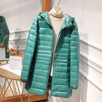 Ladies' Insulated Down Parka with Free Travel Bag