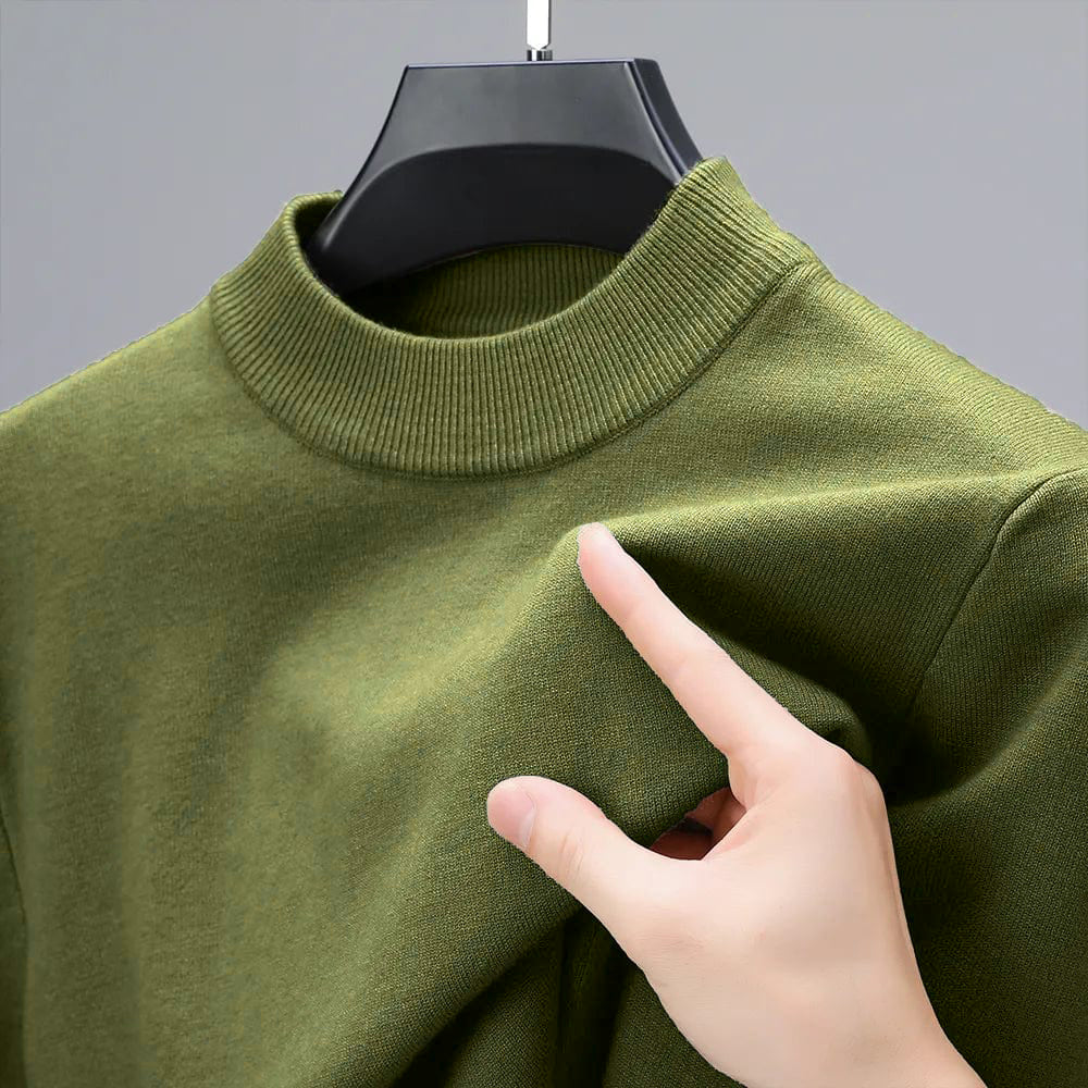 Classic Mens Plain Cashmere Sweater