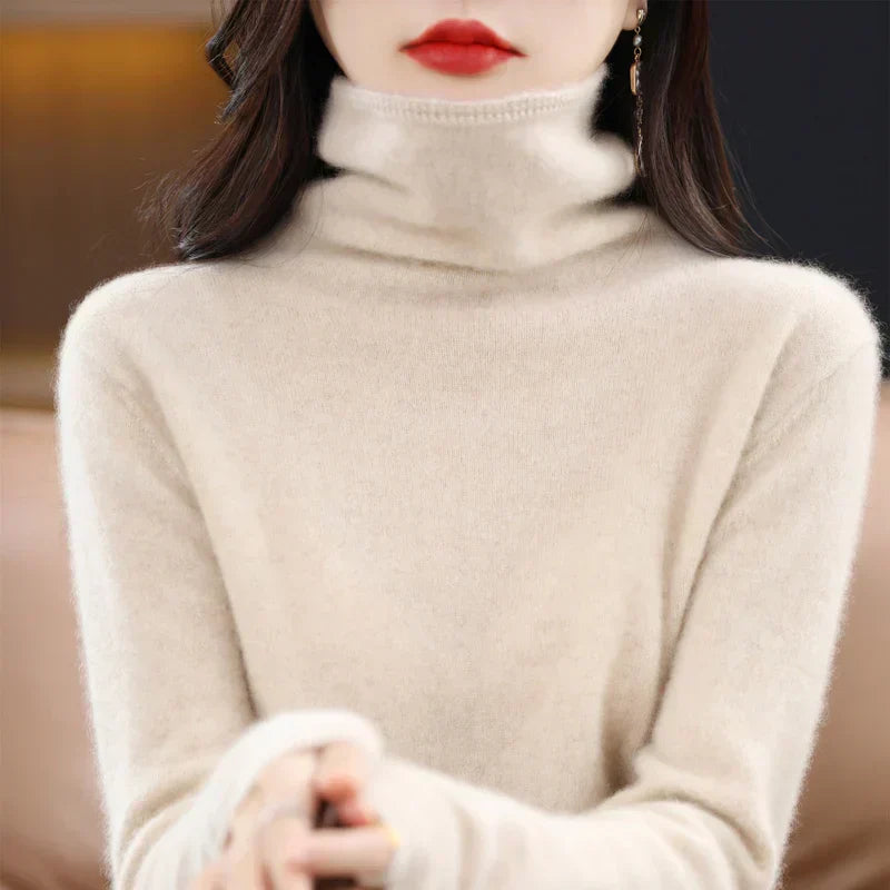 Soft Merino Wool Women's Pullover Sweater