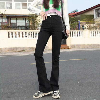 Classic High Waist Wide Leg Women's Jeans